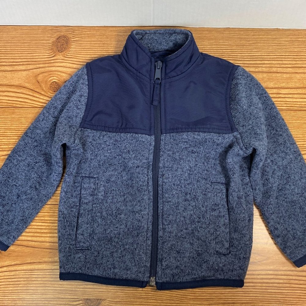 Children's Place Blue Zip Up Jacket 18-24 Mths